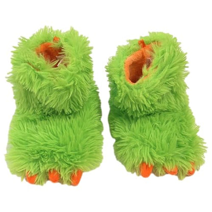 Wonder Nation Toddler Unisex Claw Foot Slippers -  5/6-11/12
