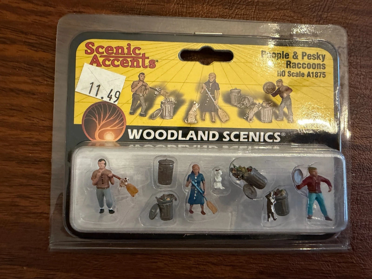 Woodland Scenics HO Scale People Scenic Accents - Pick Your Favorites - BNIB