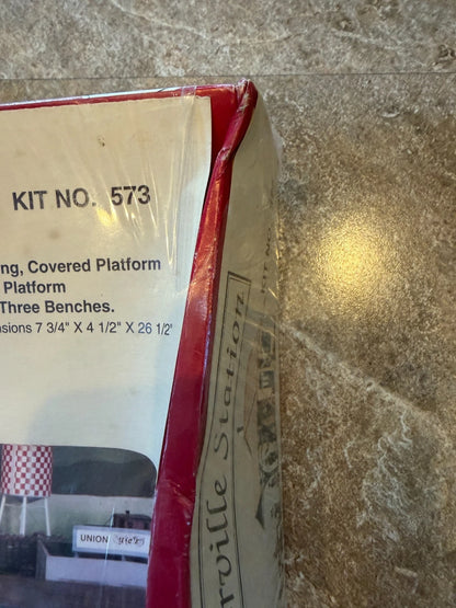 Korber Models Hometown USA G Scale Centerville Station Kit No. 573 - BNIB SEALED