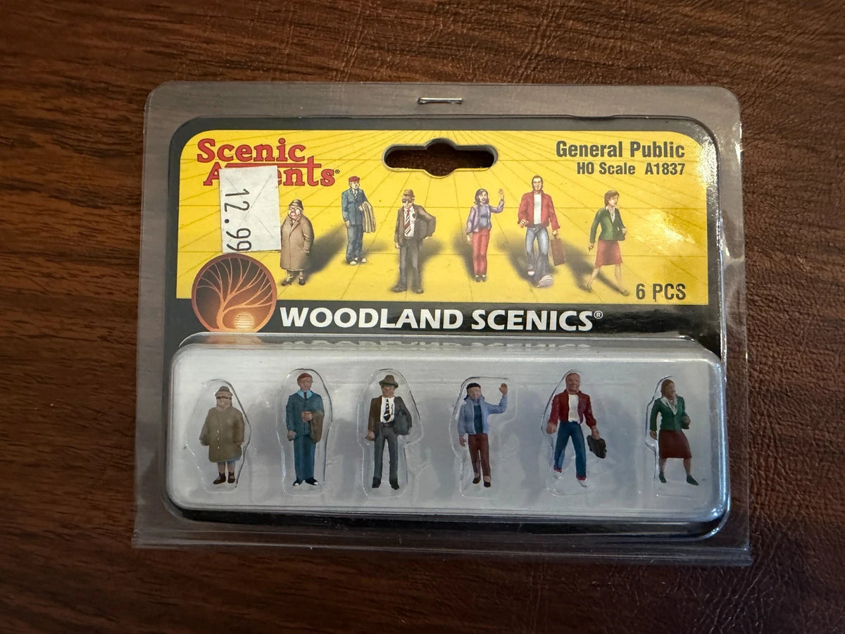 Woodland Scenics HO Scale People Scenic Accents - Pick Your Favorites - BNIB