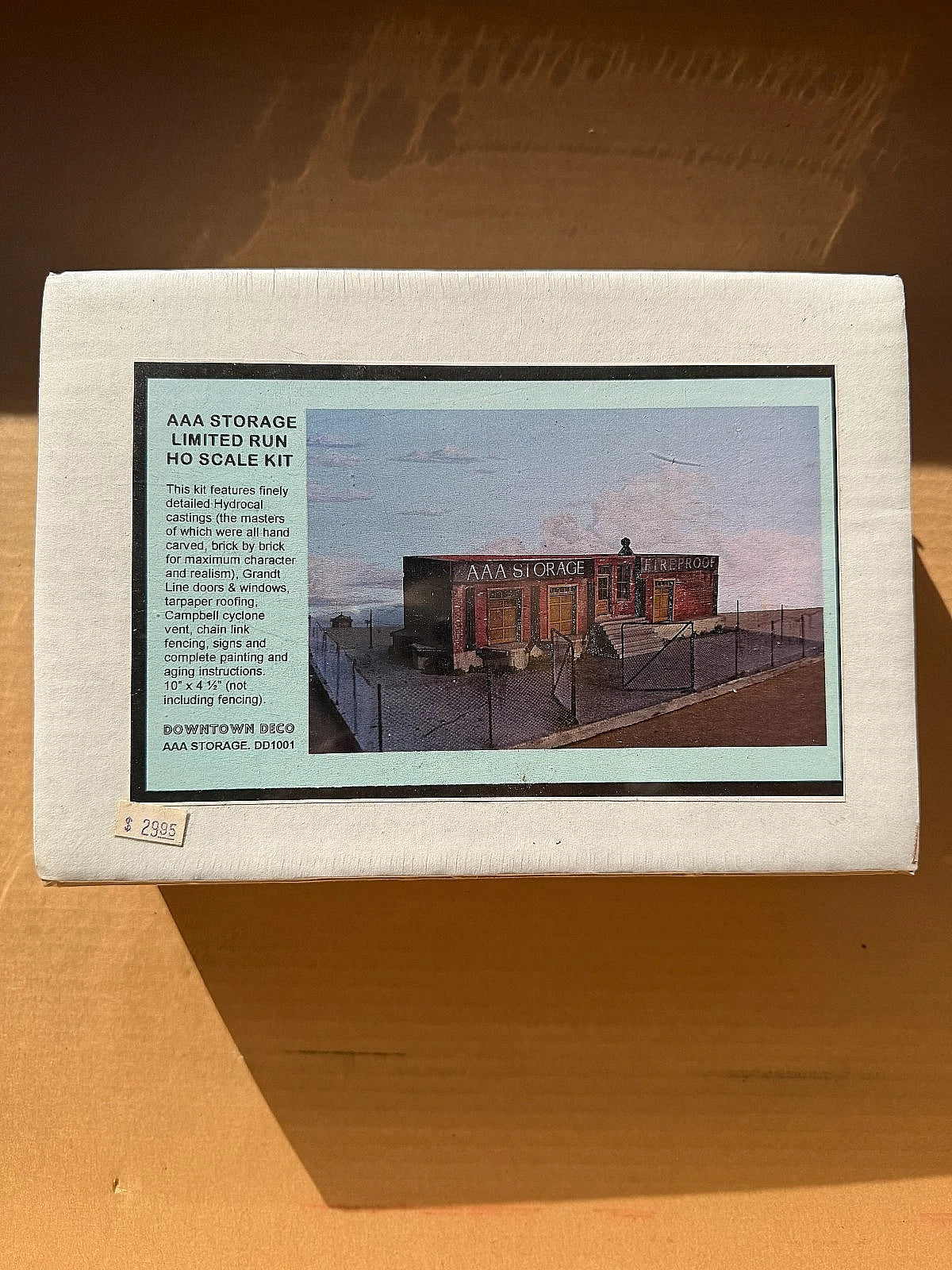 Downtown Deco 1001 HO Scale AAA Storage Building Kit -BNIB SEALED