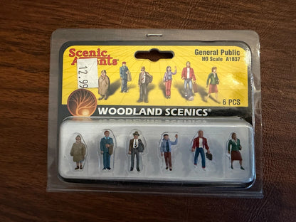 Woodland Scenics HO Scale People Scenic Accents - Pick Your Favorites - BNIB