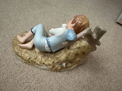 Cybis Porcelain Little Boy Blue From Children To Cherish 1878-1982