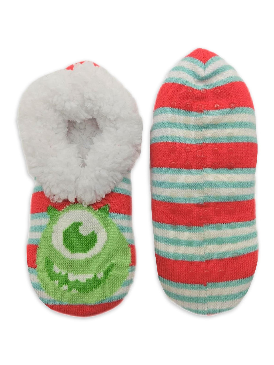 Character Women's 3D Slipper Socks -Shrek, Pooh, Nightmare, Monsters, Stitch, Mickey