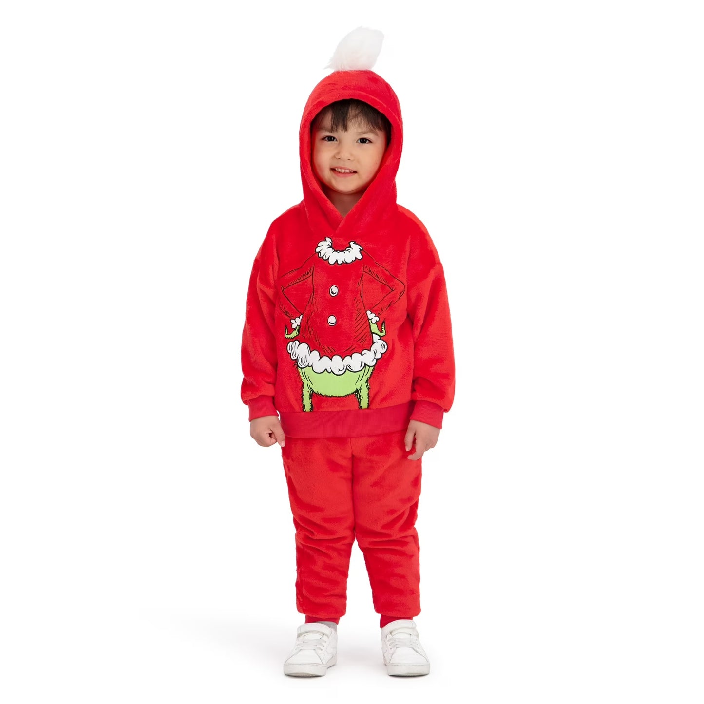 The Grinch Infant & Toddler Hooded Sweatshirt and Jogger Set, 12M-5T