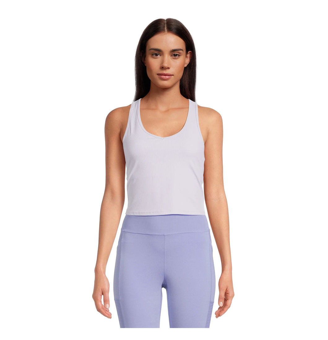 Avia Activewear Women's V-Neck Rib Bra, Sizes XS-XXXL