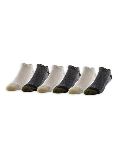GOLDTOE Edition Men's No Show Socks, 6-Pack, 8-12