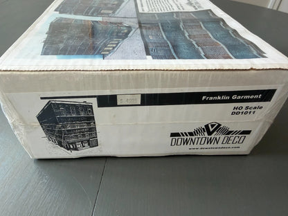 Downtown Deco Franklin Garment/Moe's Hardware DD 1011 Limited Ed. #317 SEALED