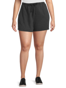Terra & Sky Women's Plus Size Terry Cloth Shorts New