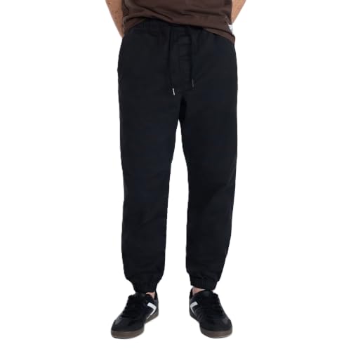No Boundaries Twill Jogger Pants, Men's Grey or Black, XS-5XL