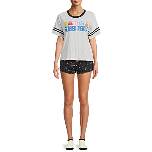 Women's Tank & Shorts + Socks Pajamas - Coke,  Pacman, Looney Tunes, MTV, XL-3X