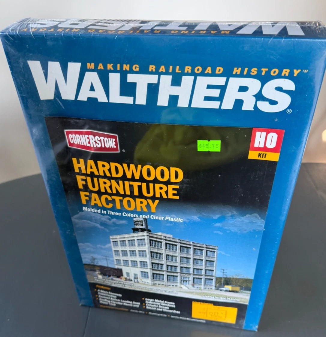 Walthers Cornerstone HO Scale 933-3044 Hardwood Furniture Factory BNIB SEALED
