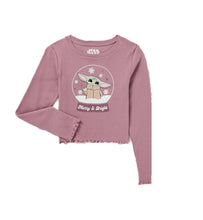 Load image into Gallery viewer, Star Wars The Mandalorian Girls Baby Yoda Long Sleeve Tee - Medium
