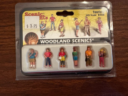 Woodland Scenics HO Scale People Scenic Accents - Pick Your Favorites - BNIB