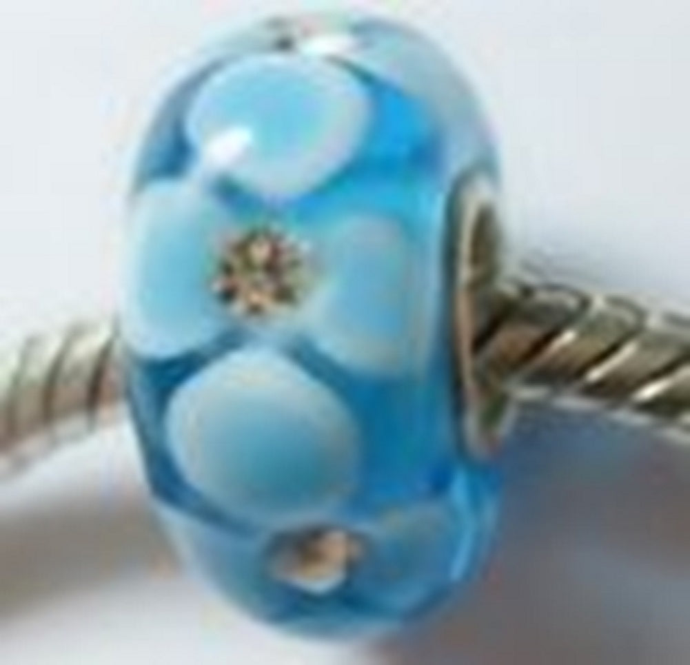 Murano Glass European Style Glass Beads Charms - Fits most Bracelets