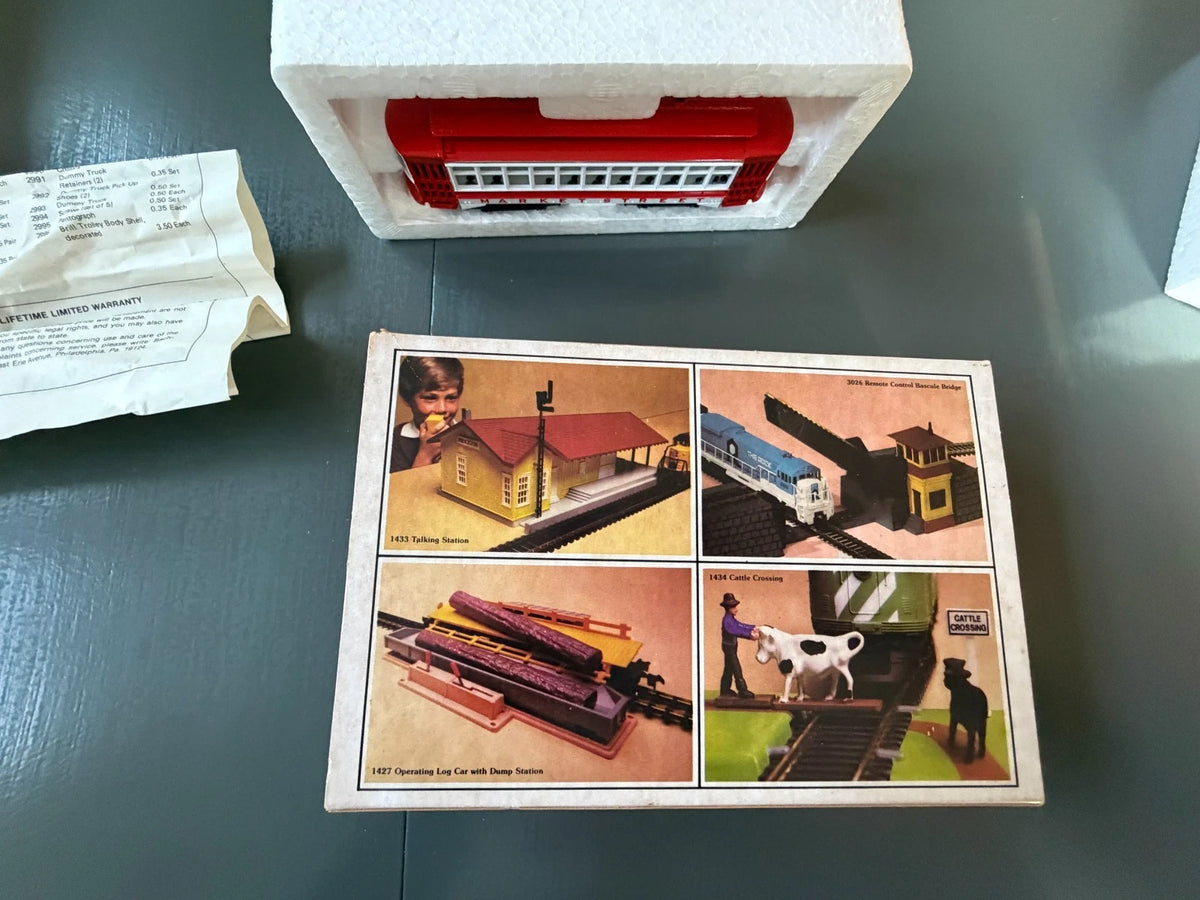 Vintage Bachmann HO Scale “ Market Street” Brill Trolley New