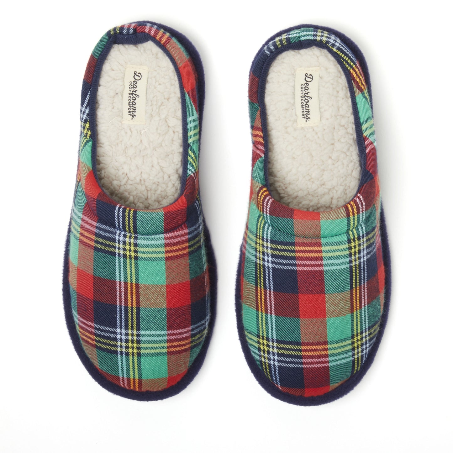Dearfoams Family Bear Matching Comfort Slippers, Adult, Size 3-4