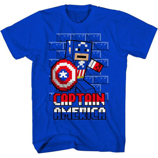 Marvel Four Sided Cap Boys Graphic Tee