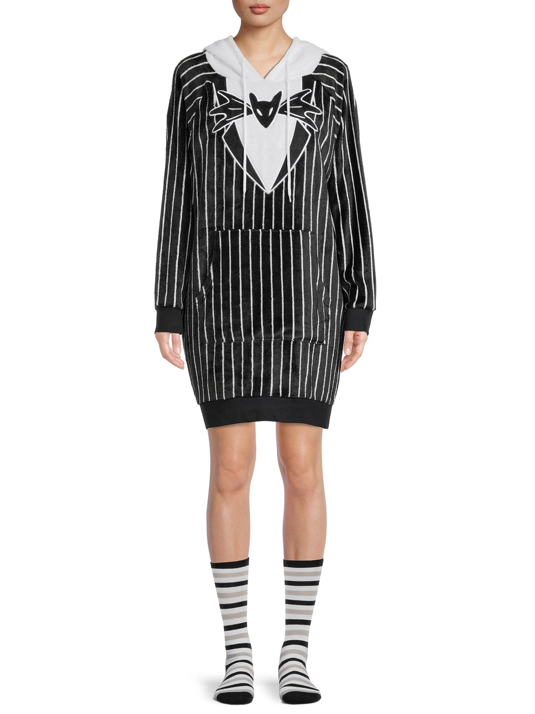 Disney Women's Nightmare Before Christmas Jack Sleep Lounger with Socks