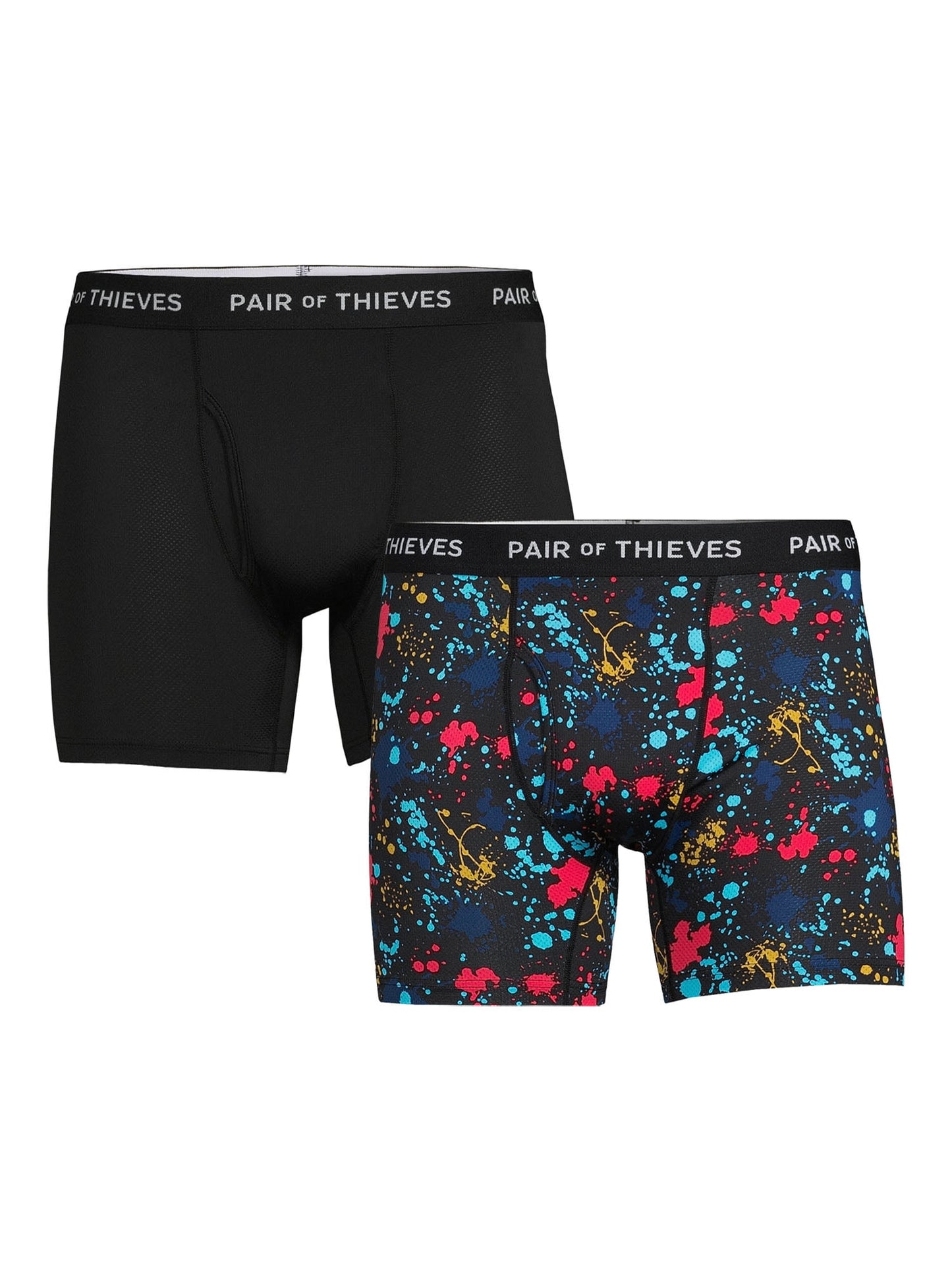 Pair of Thieves Men's SuperFit Boxer Briefs, 2-Pack, XS-3XL