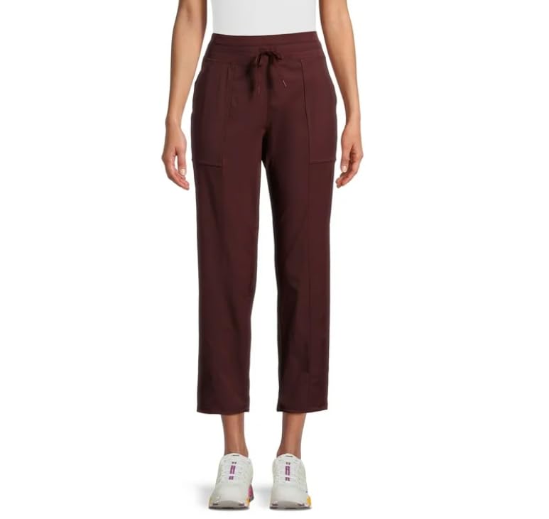Avia Activewear Women's Woven Commuter Pants - Chianti or Midnight Green, 3X
