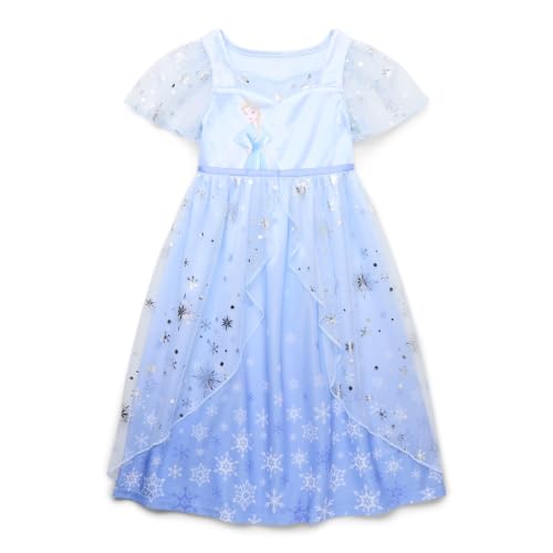 Disney Toddler Girls' Frozen Elsa Fantasy NightGown, Sizes 2T-5T