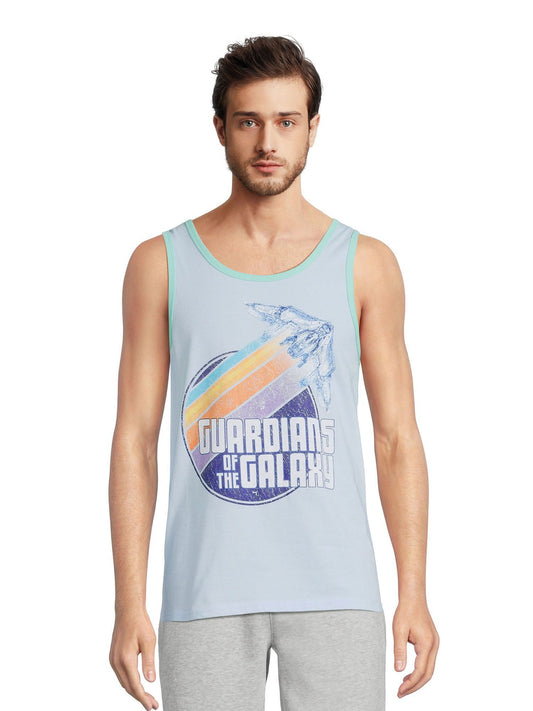 Marvel's Guardians Of The Galaxy Men's & Big Men's Graphic Tank Top - 2X