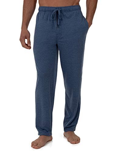 Fruit of the Loom  Men's Breathable Mesh Knit  Blue Lounge Sleep Pant, 2XL