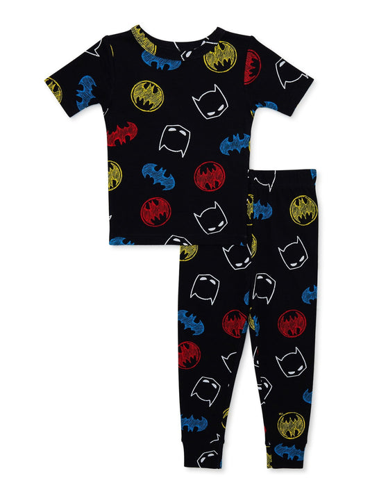 Infant Unisex 2 pc Pajama Set, Batman, 12M