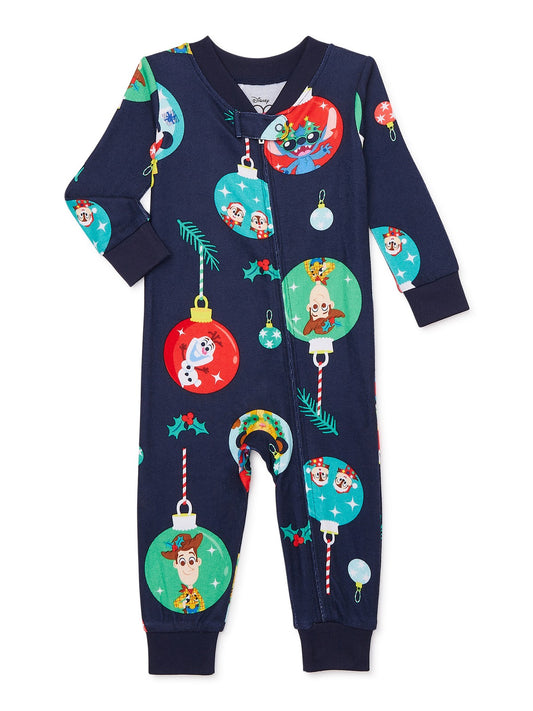 Disney's 100th Anniversary Infant One-Piece Matching Family Pajamas, Size 6M-9M
