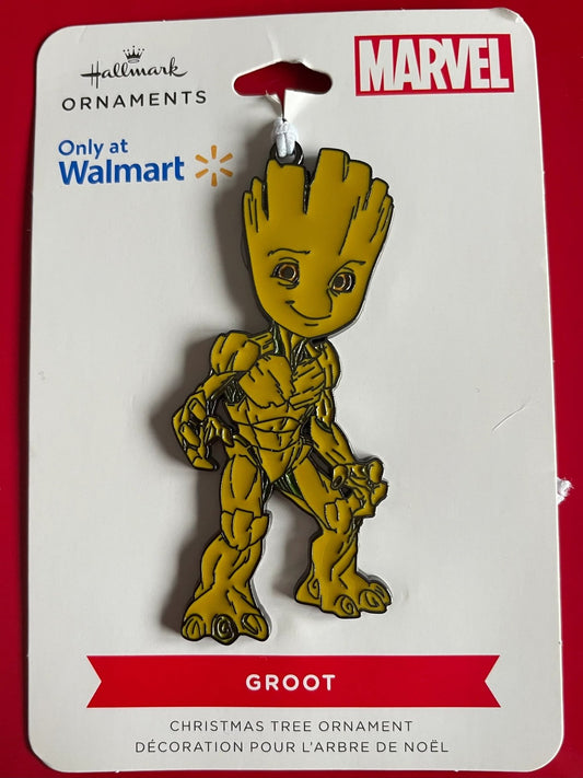 Hallmark Groot Christmas Ornaments (Metal)