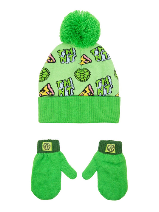Character Toddler Beanie & Mitten 2-Piece Set - Grinch, Minnie, TMNT, Spider-man