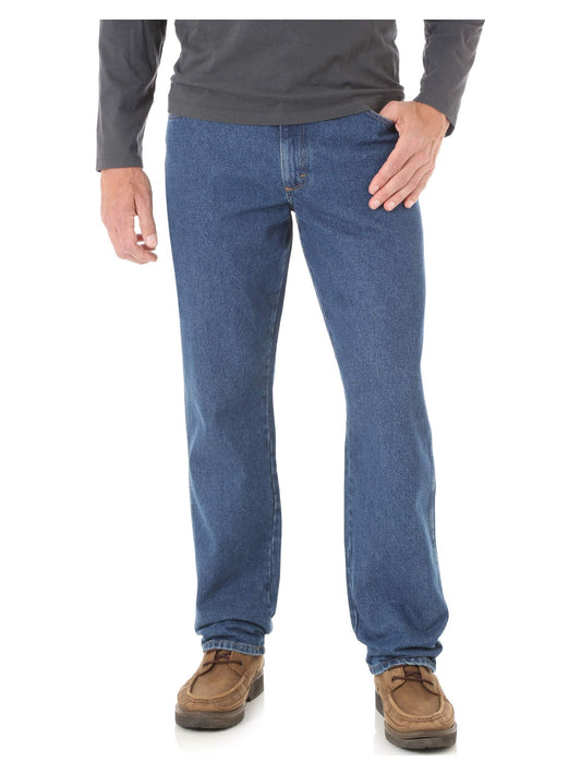Wrangler Rustler Men's Relaxed Fit Jeans - Size 42x29