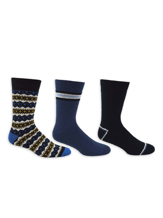 KODIAK MENS 3PK ACRYLIC HEAT ASSORTED