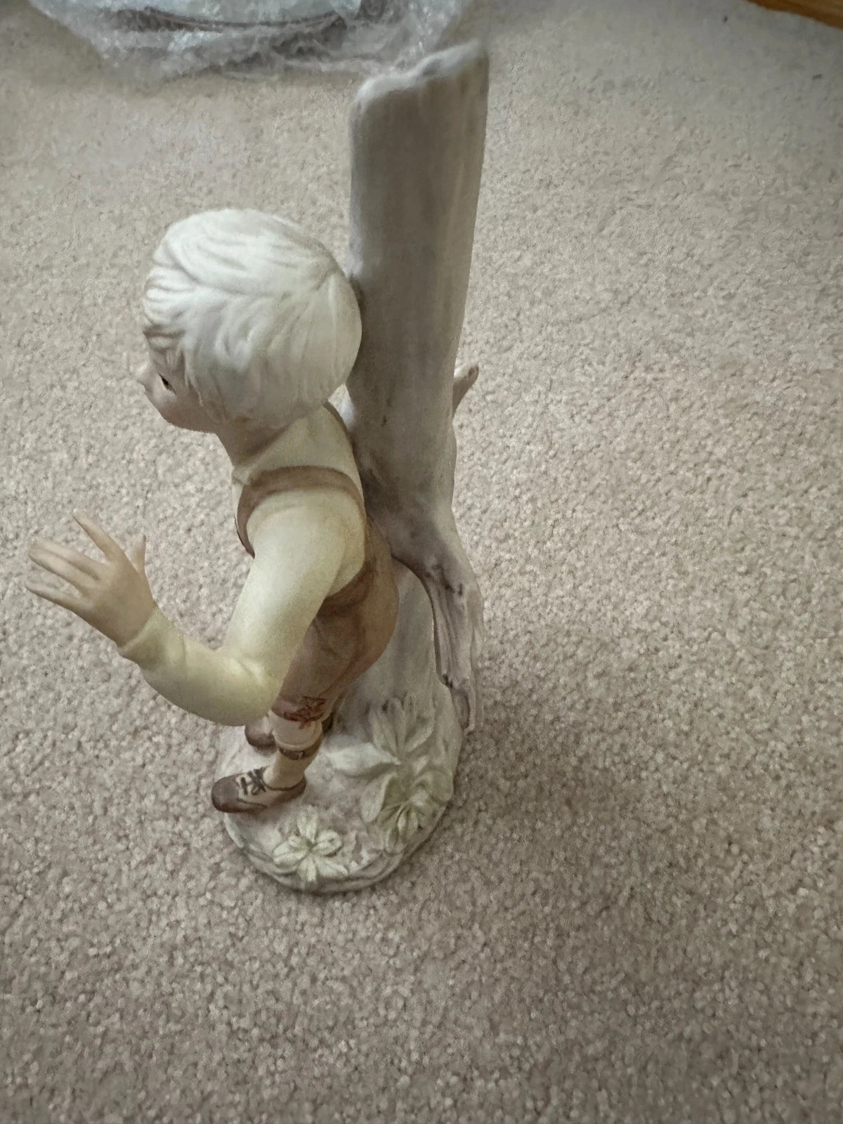 Cybis Figurines Hansel-Boy Standing By Tree - No Box 63013