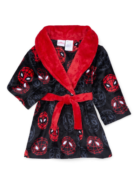 Spider-Man Toddler Boys Pajama Robe, Size 2T