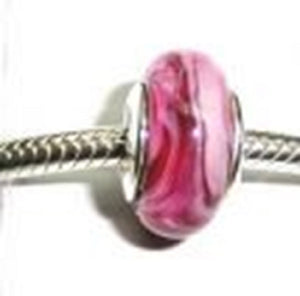 Murano Glass European Style Glass Beads Charms - Fits most Bracelets