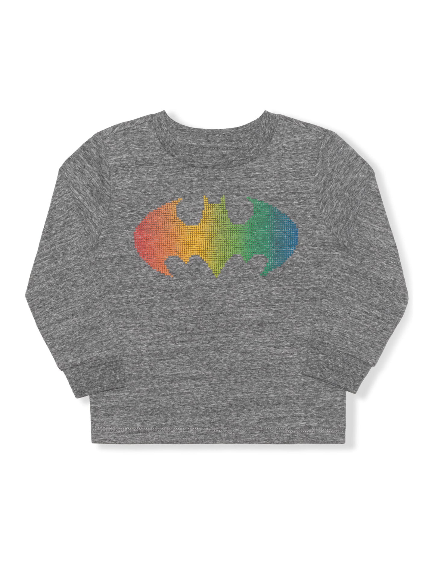 Batman Toddler Boys Long Sleeve Tee