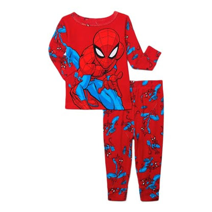 Spider-Man Character Toddler Cosplay Sleepwear Set, 2-Piece, Sizes 12M-5T