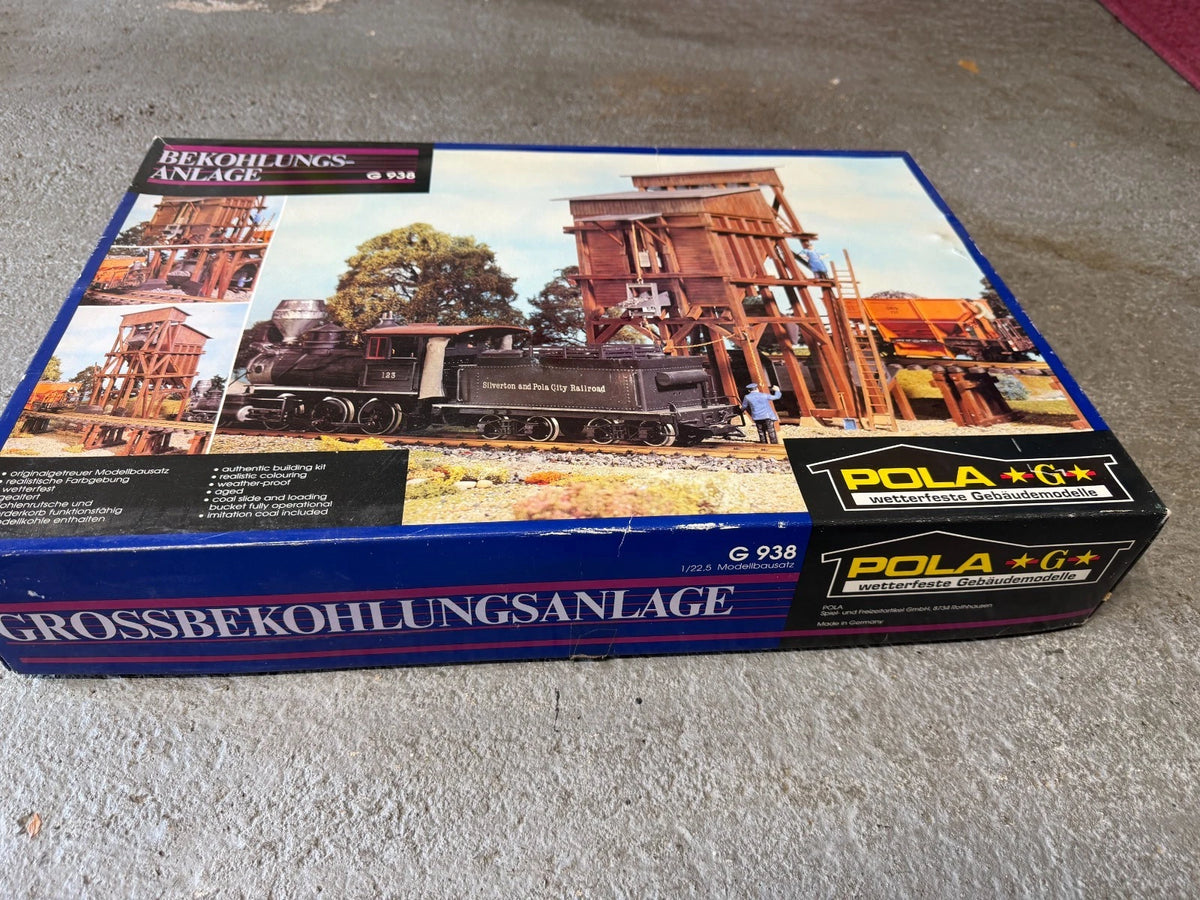 POLA G 938 Grossbekohlungsanlage Large Coaling Station Kit G Scale NEW