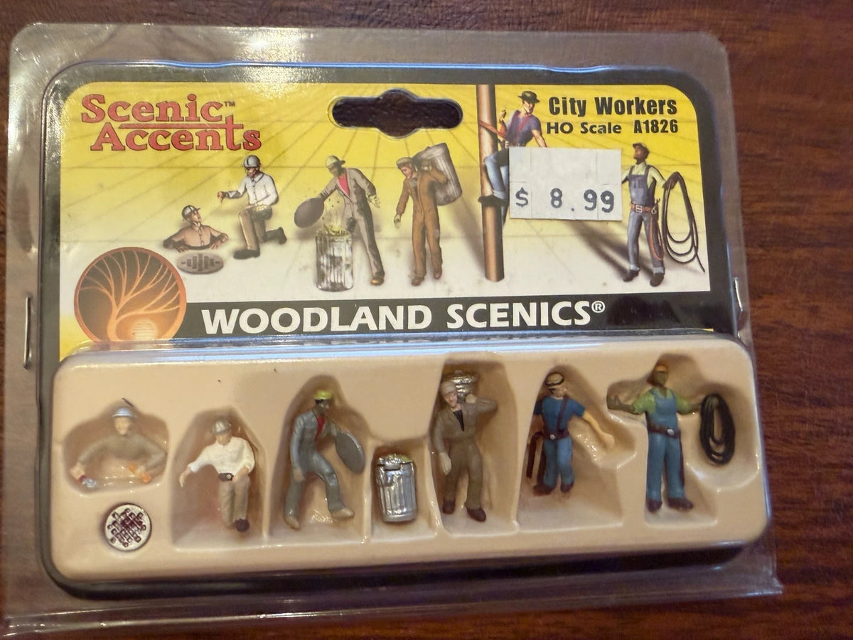 Woodland Scenics HO Accessories - Scenic Accents - Pick Your Favorites -SEALED