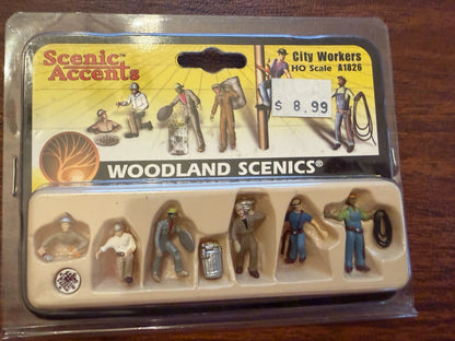 Woodland Scenics HO Accessories - Scenic Accents - Pick Your Favorites -SEALED