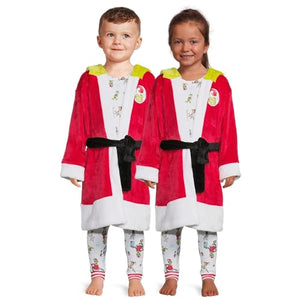 The Grinch Toddler Pajamas and Robe Set, 3-Piece, Sizes 12M-5T