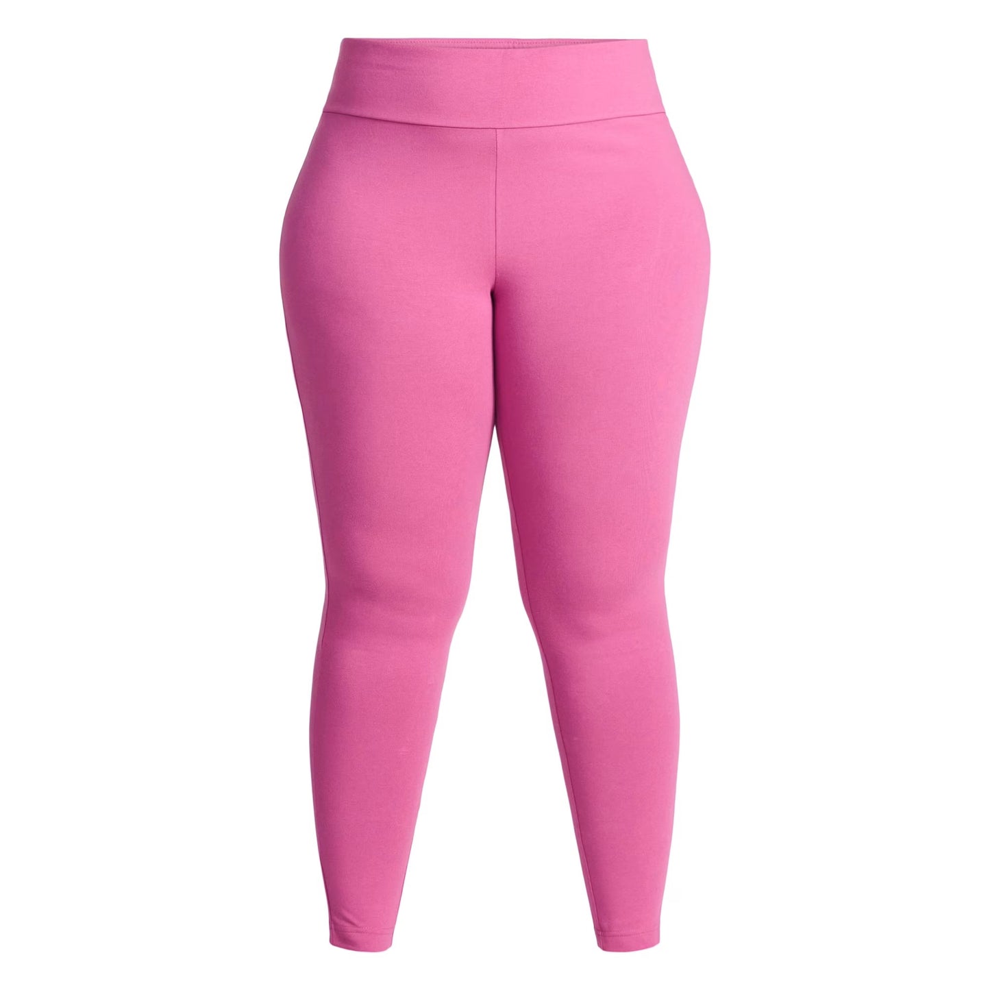 Terra & Sky Women's Ankle Length Leggings, 27" Inseam, Meadow Mauve, 0X-5X