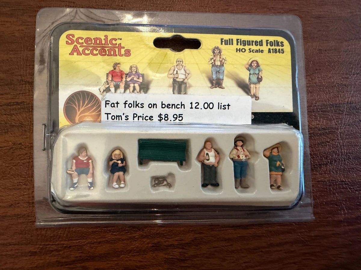 Woodland Scenics HO Scale People Scenic Accents - Pick Your Favorites - BNIB