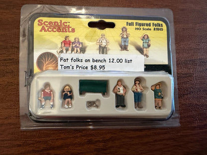 Woodland Scenics HO Scale People Scenic Accents - Pick Your Favorites - BNIB