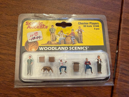 Woodland Scenics HO Accessories - Scenic Accents - Pick Your Favorites -SEALED