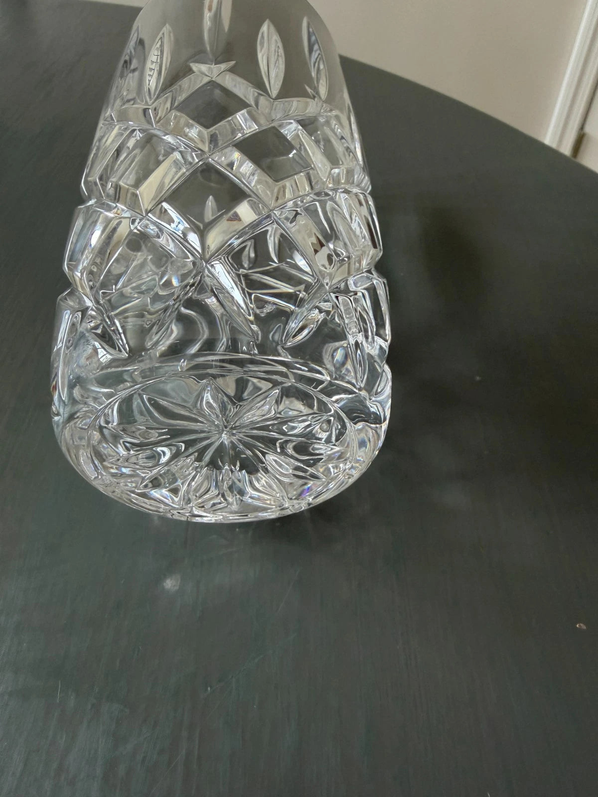 Lot 4 - Vintage Gorham Crystal Lady Anne highball 6 inch glasses set