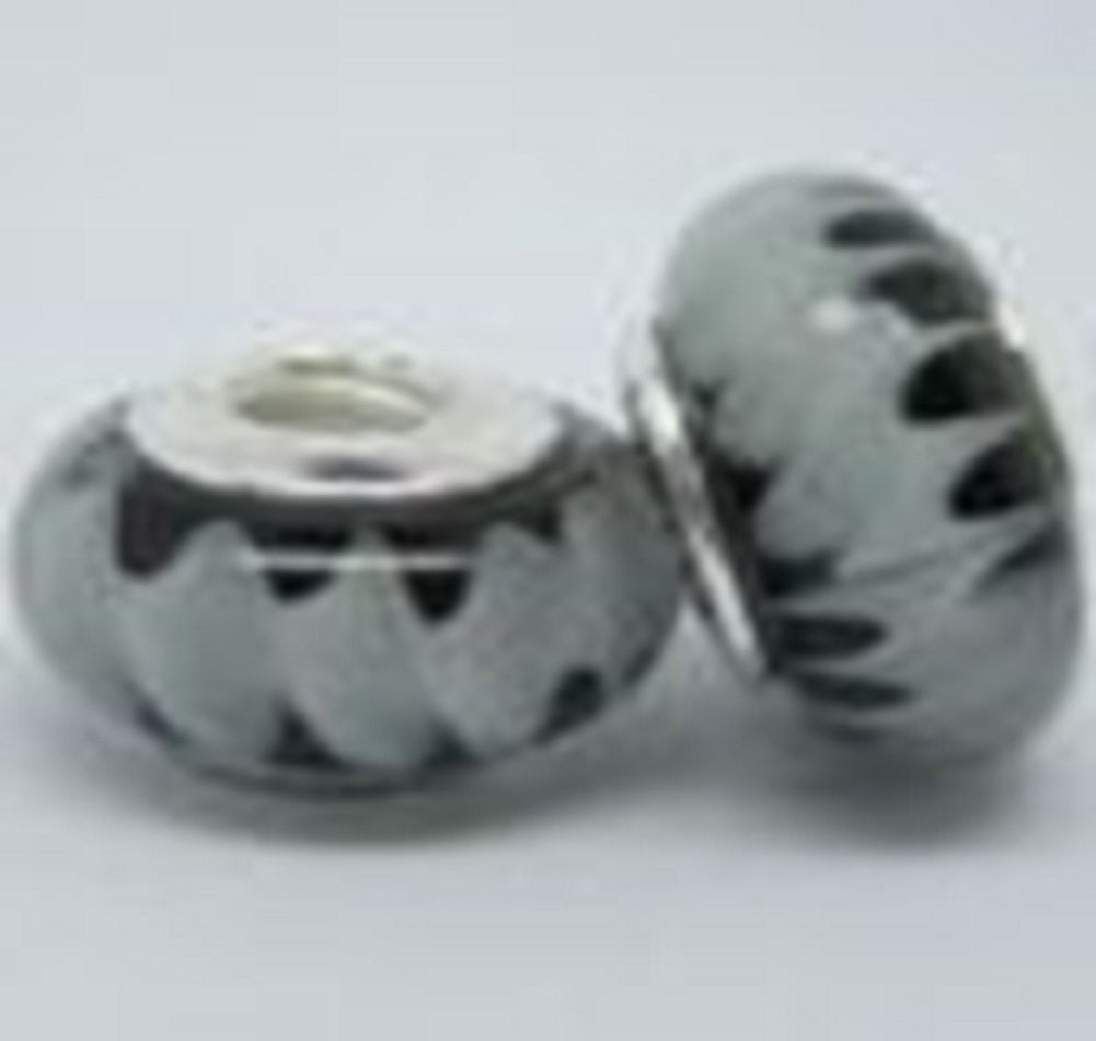 Murano Glass European Style Glass Beads Charms - Fits most Bracelets