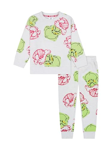 The Grinch Toddler Printed Sweatshirt & Jogger set, 2 Piece Set, Sizes 2T - 5T